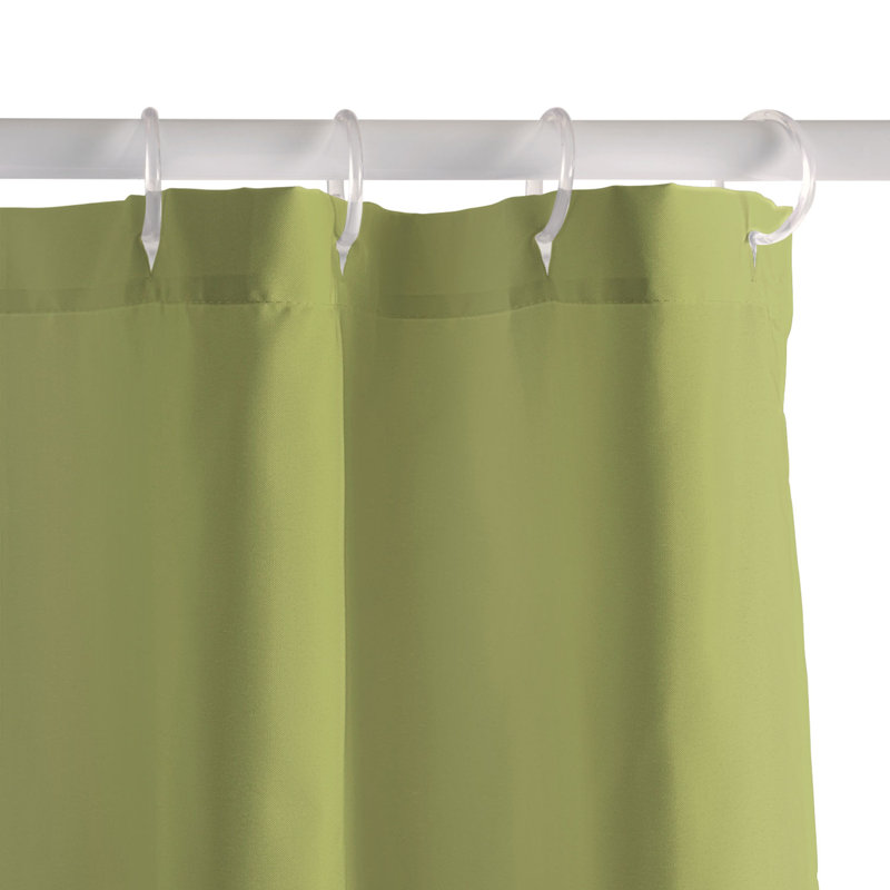 Rideau de douche Valentina Ramos, Green/Brown Animal Print