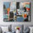 Erratic Marks I-Premium Gallery Wrapped Canvas -Ready to Hang-241657391