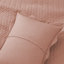 Ensemble de courtepointe légère en microfibre gaufrée - Couvre-lit toutes saisons respirant avec taies décoratives-125579091-125579087