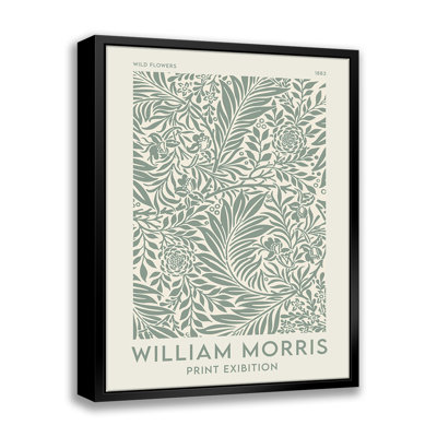 «Green Wild Flowers», reproduction sur toile flottante