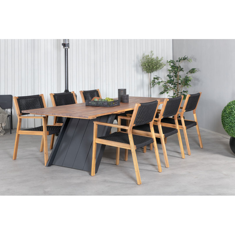 Zulema 6 - Person Dining Set
