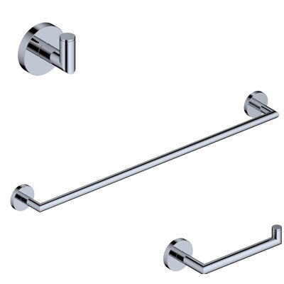 Ensemble de quincaillerie de salle de bain 3 pièces Pura