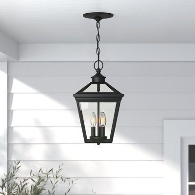 Manwe 3 -Bulb 15.75" H Outdoor Hanging Lantern