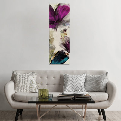 Midsummer Blooms I by Asia Jensen - Wrapped Canvas Panoramic Painting