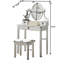 Ensemble coiffeuse et tabouret de maquillage-1705191513