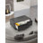 Cherubino Coffee Table with Fridge Cabinet and Bluetooth Stereo with Sockets and Ambient Lighting-104445152