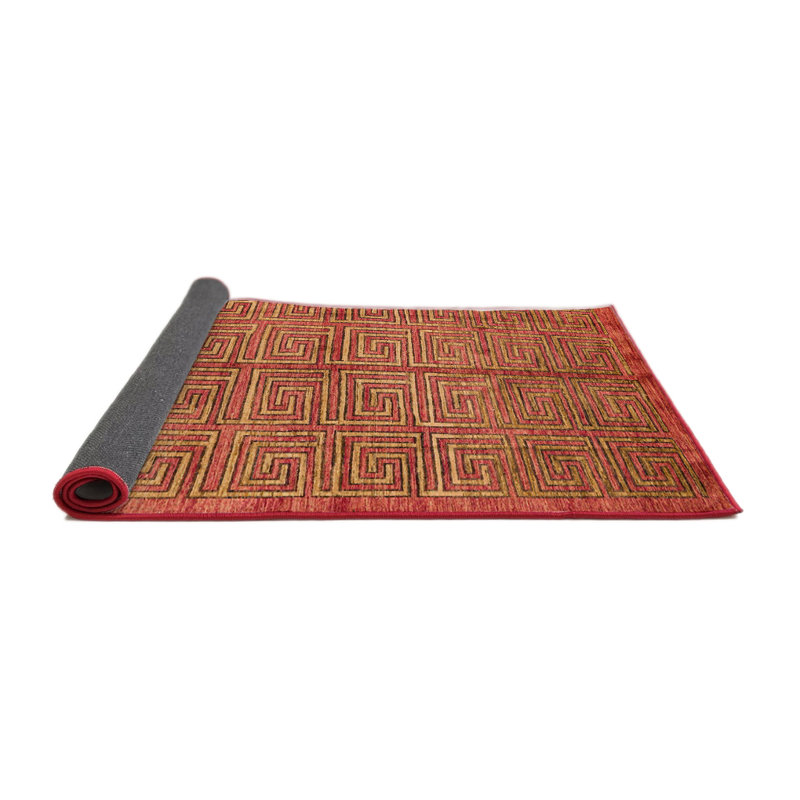 Abstract Indoor Rug, Round 7'