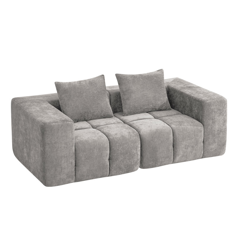 Causeuse 78,7 "sans os, Gris