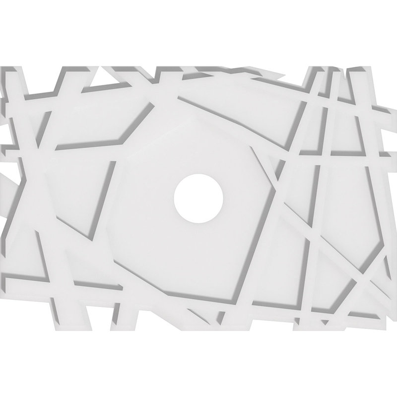 Diamètre intérieur 3 po Novo, H 16 po x l 24 po x P 1 po