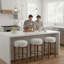 Tabourets de bar rembourrés Ragio Mid-Century-119636995