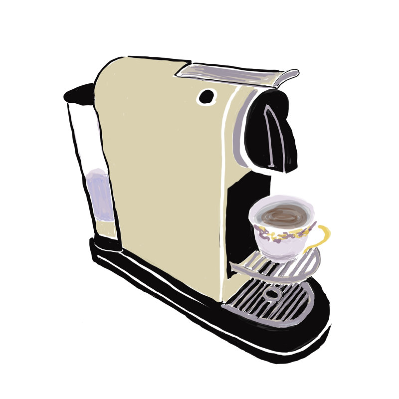 Espresso Print by Deborah Blum