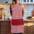 Adjustable Striped Apron-384161445