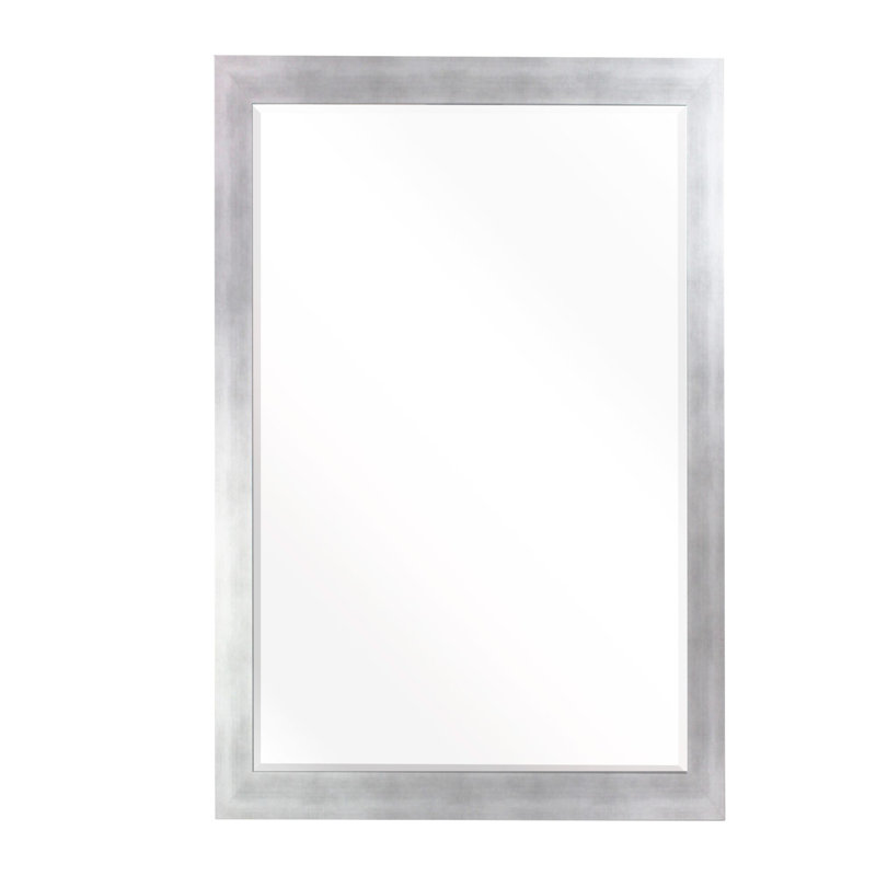 Flat Wall Mirror, 25.5" H x 21.5" W