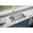 Lustertone 32" L x 18" W Undermount Kitchen Sink