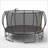 YC 16FT Trampoline Pumpkin- Black Red