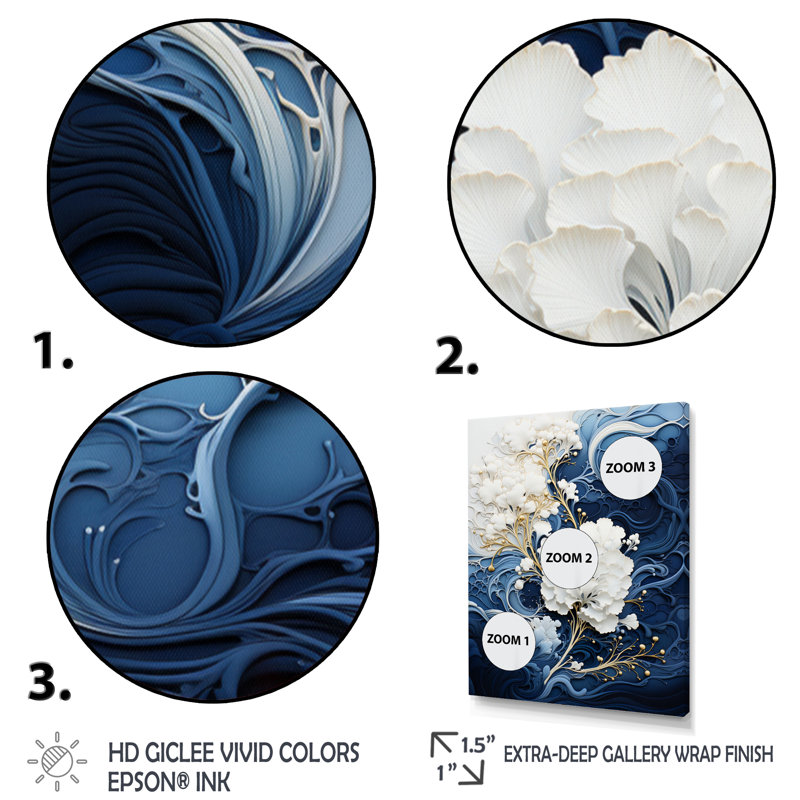 Nihit liquide encre spirale III - Toile tendue, H 32 po x l 16 po x P 1 po