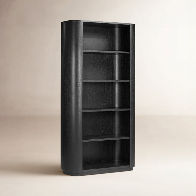 Pilar Bookcase, Charcoal Oak