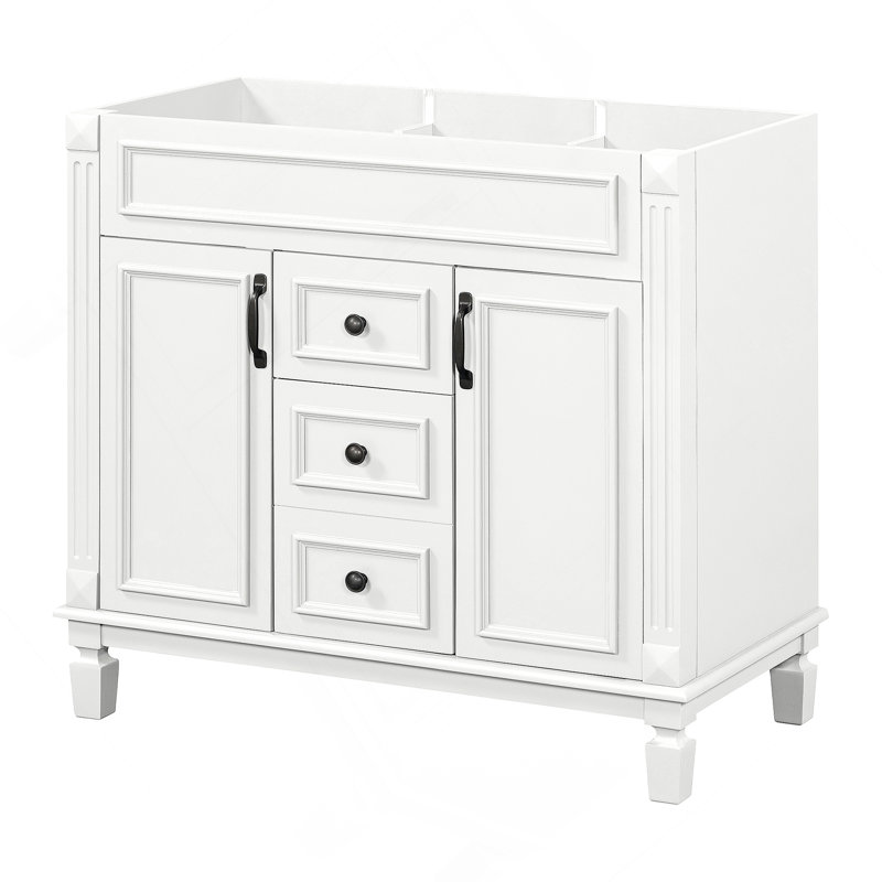 Meuble-lavabo 36 po sans lavabo supérieur, armoire seulement