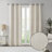 Galen Basketweave Room Darkening Curtain Panel Pair-72034364