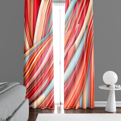 Alaynna Semi Sheer Curtain Pair
