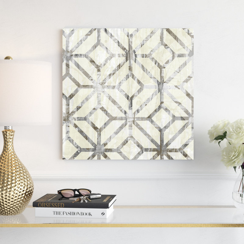 «Neutral Metric IV», impression sur toile, H 20 po x l 20 po