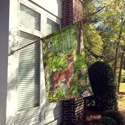 Drapeau de jardin à 2 côtés fauve re européen