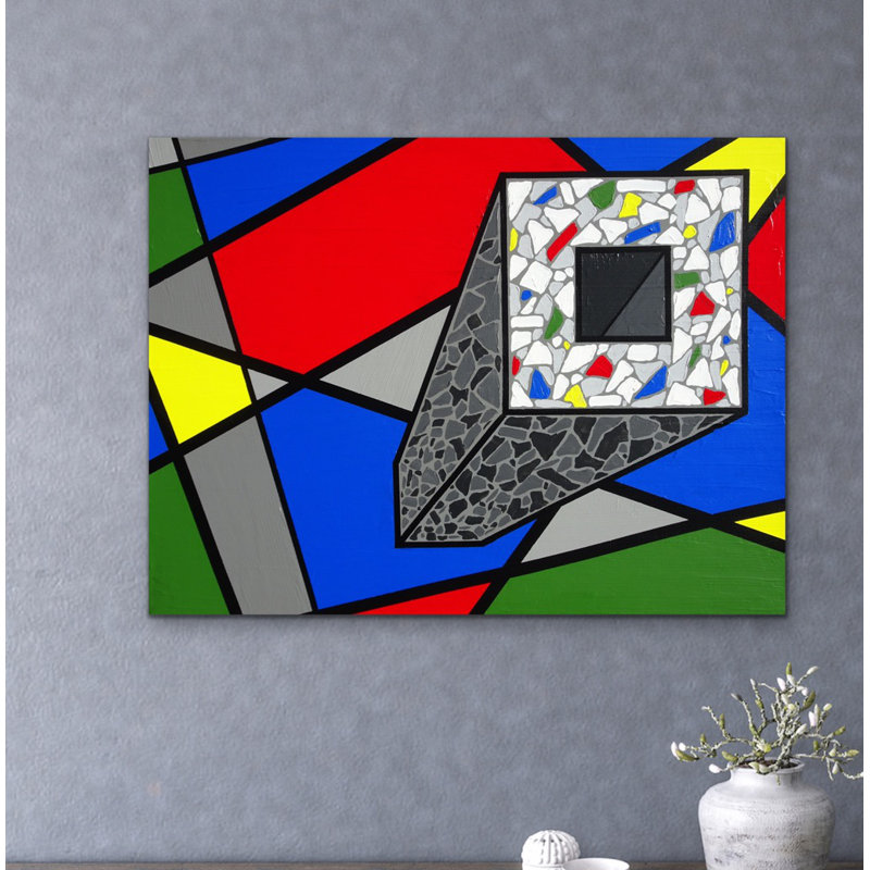 Depth Perception #3 Painting by Eddie Bruckner