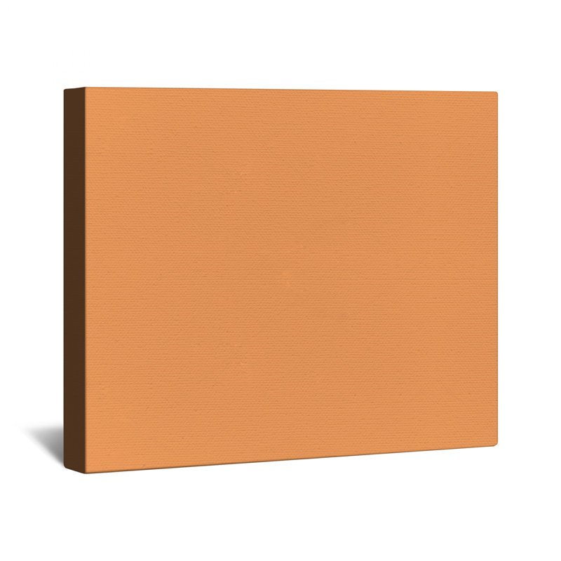 Toile tendue sur fond beige uni en plusieurs tailles, 32 po x 32 po