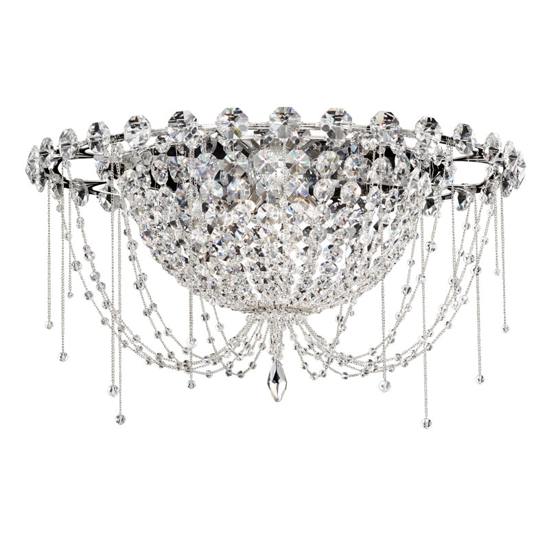 Chrysalita 5 - Light Flush Mount, Spectra Crystal Clear