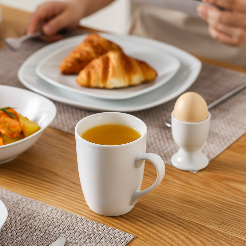 Piece Porcelain China Dinnerware Set - Service for 8