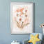 «White and Coral Orchid I» - Peinture sur toile encadrée-1825629510-1825629563