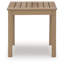 Khortny Square Outdoor Side Table , 23.5'' in. W 23.5'' in. D