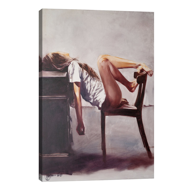 Lazy 1 Piece Wrapped Canvas Painting, 152.5 cm H x 101.5 cm W