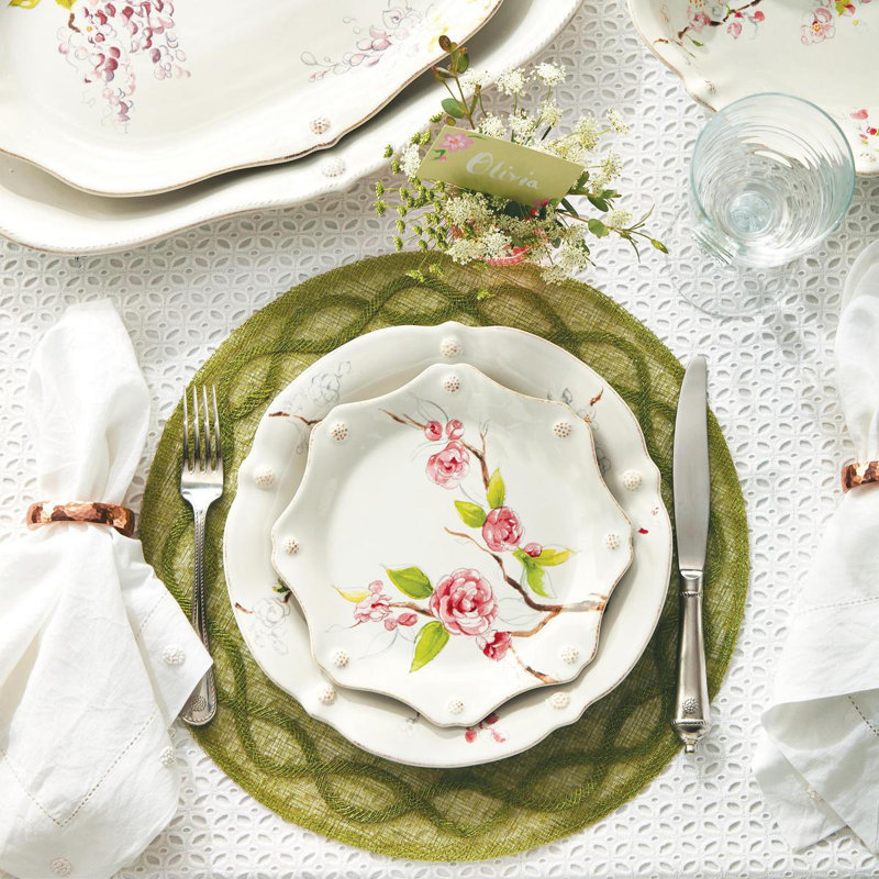 Tuileries Garden Placemat, Pistachio