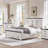 Robincroft Farmhouse Bed Frame With 52" Headboard Wood Platform Bedframe With Storage Drawers-655811225-619276910