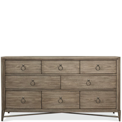 Regan 67" W 8-Drawer Kiln-Dried Dresser