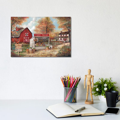 Farm Fresh by Ruane Manning - Painting on Canvas