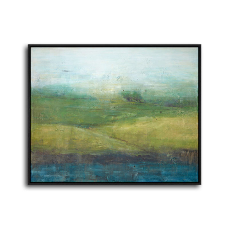 Graceland Painting, Laguna Black Framed