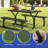Simme 6 - Person Patio Dining Set with Rectangular Table