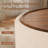 30" Wood Tray Top Coffee Table With Storage-123043404