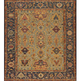 Discovery Hand Knotted Wool Floral Area Rug