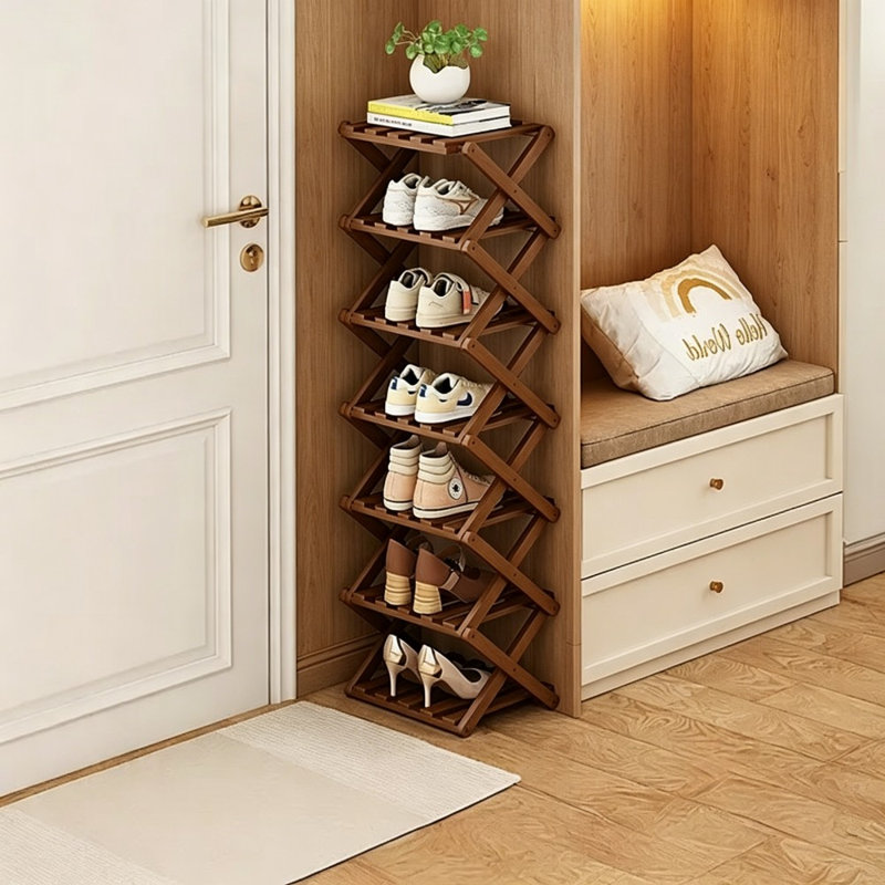 7 Pair Shoe Rack