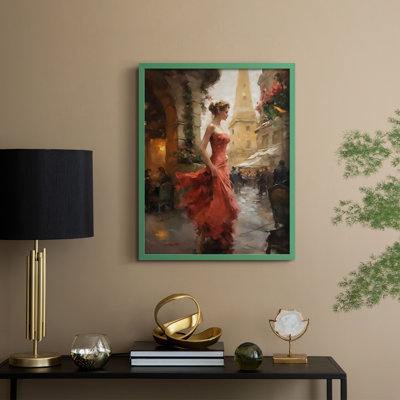 Reproduction encadrée WOMEN Series CDXLII - bois massif