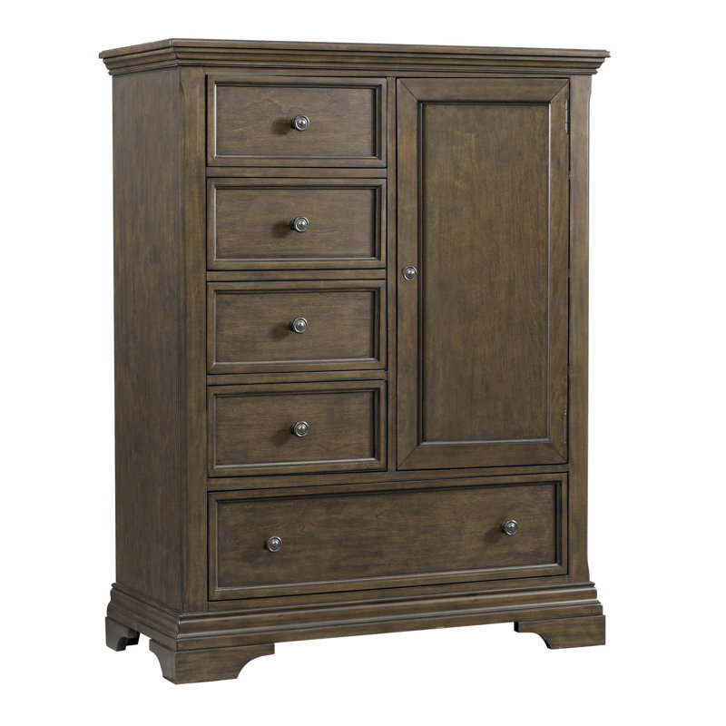 Frony Kids 6 - Drawer Combo Dresser, Rosewood