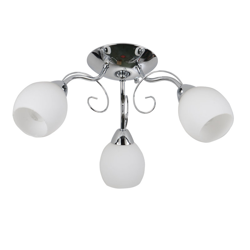 Greg Glass Semi Flush Mount
