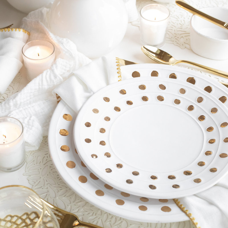 Assiette plate Medici