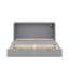 Grand lit escamotable avec tiroir et port USB-193347017