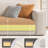 Simple modern cotton and linen sofa-105983140-105983146