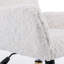 Chaise de bureau en velours Sanavi