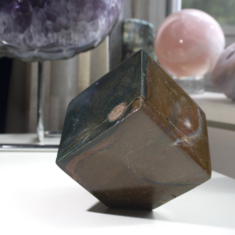 Aurhyn Funky Ocean Jasper Cube